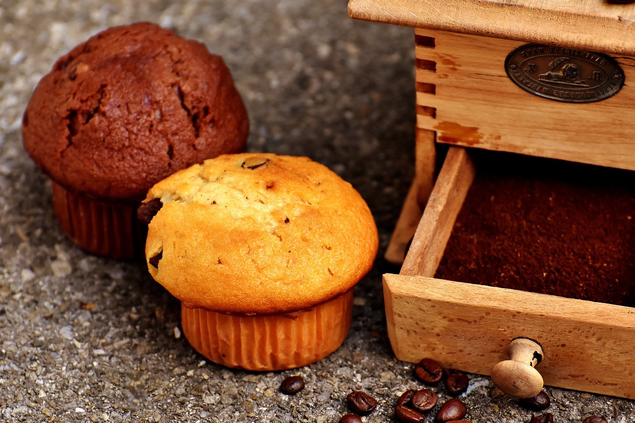 grinder coffee muffins free photo