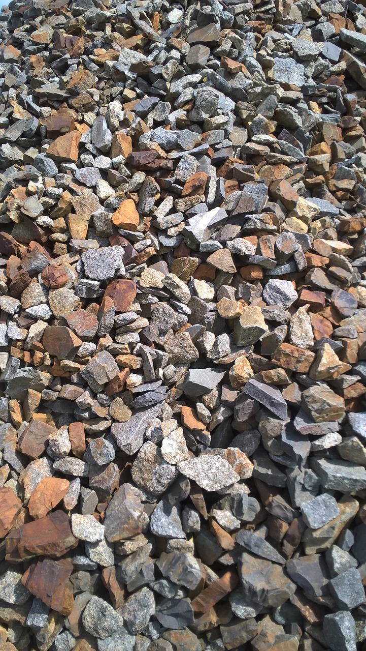 grit stones landfill free photo