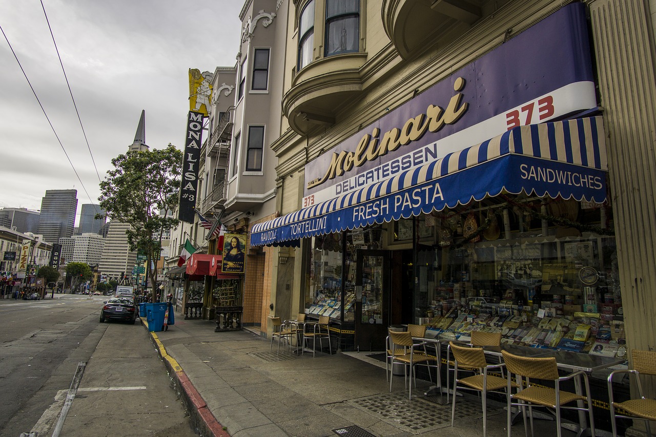grocery store north beach san francisco free photo