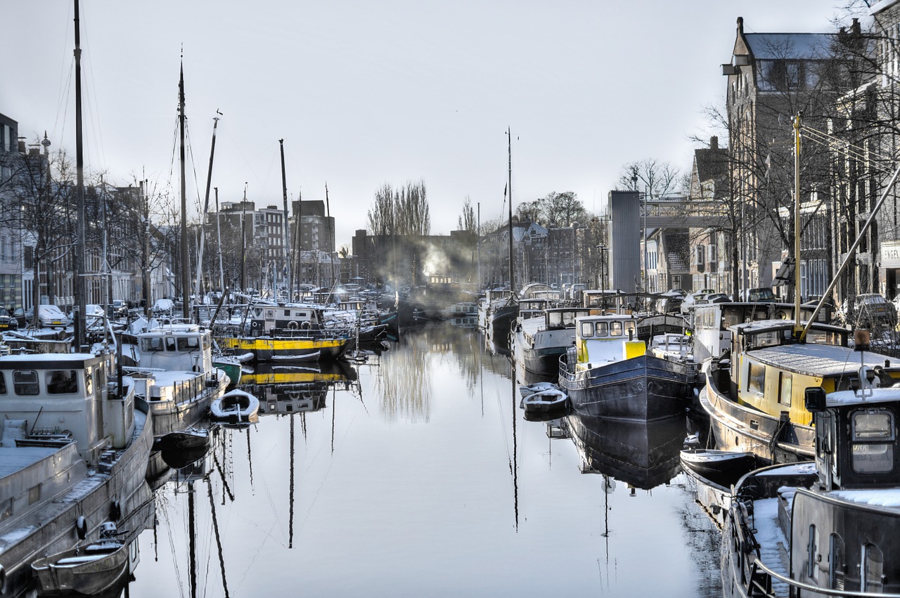 groningen canal dutch free photo