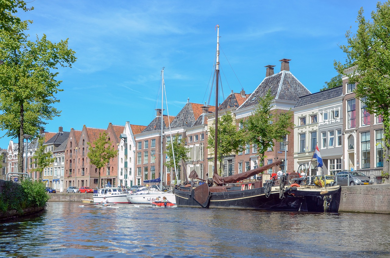 groningen  town  canal free photo
