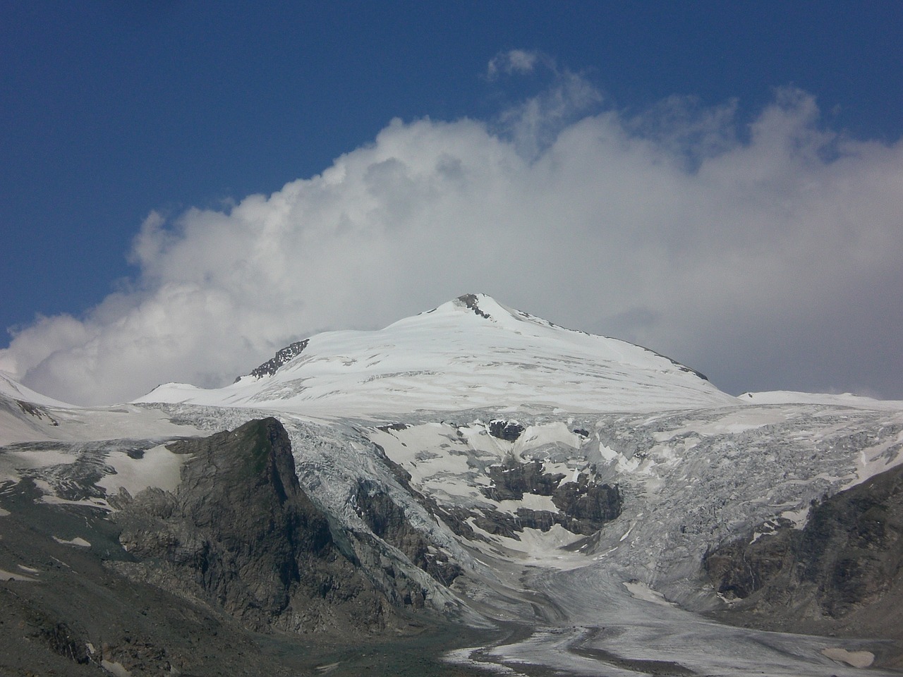 grossglockner pasterze glacier cold free photo