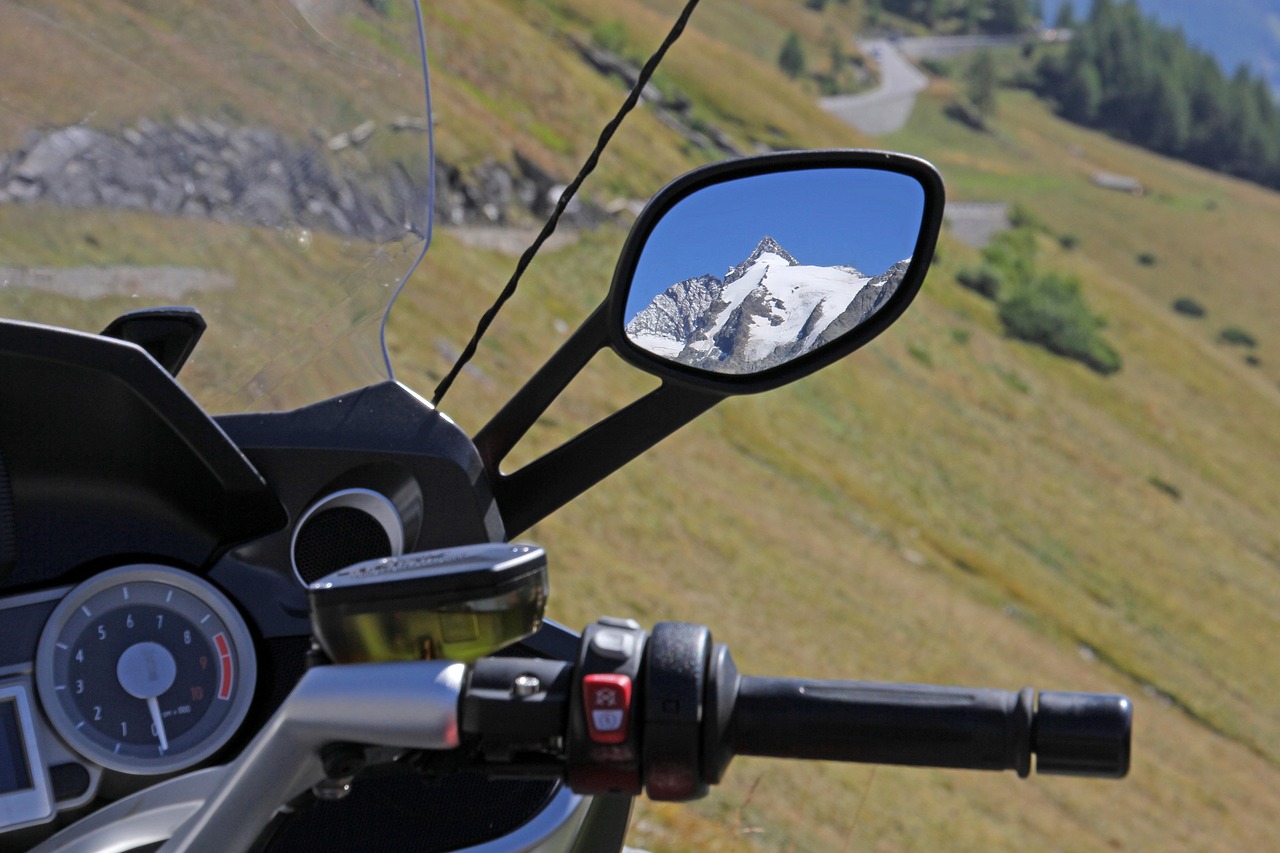grossglockner  mountains  motorcycle free photo