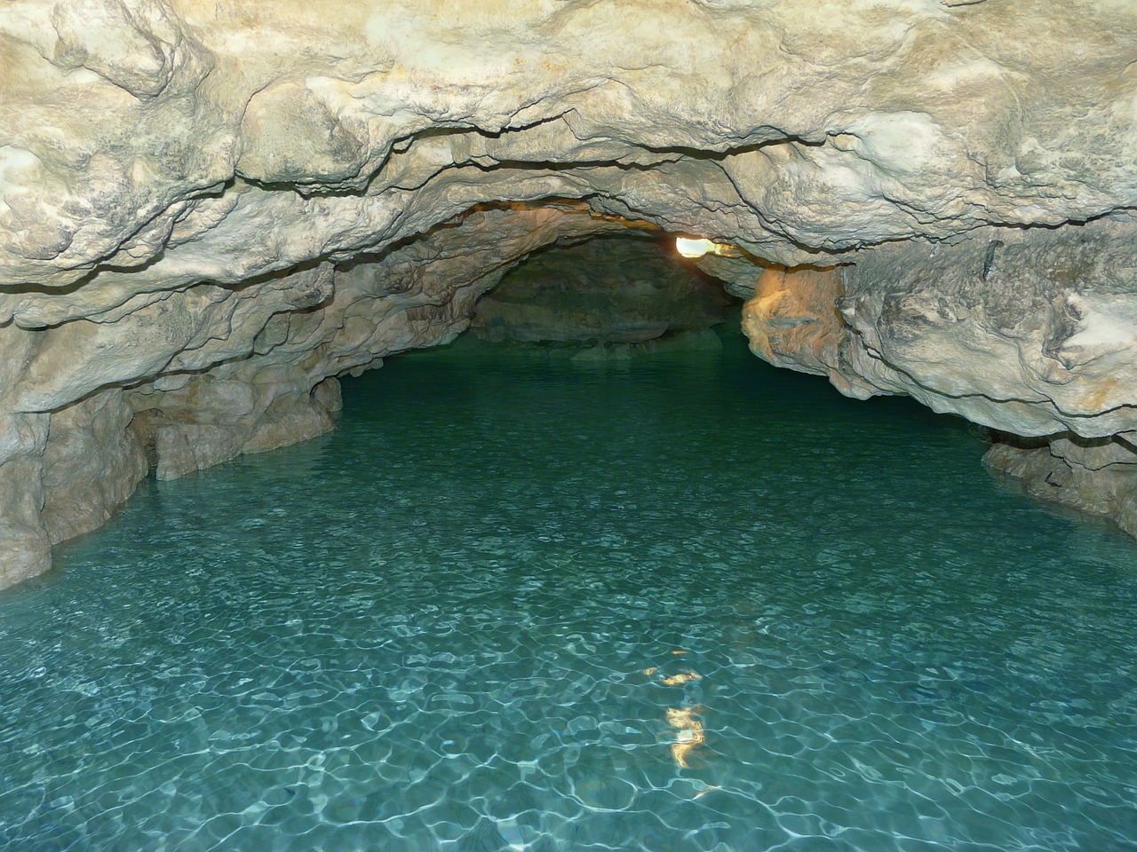 grotto water cave free photo