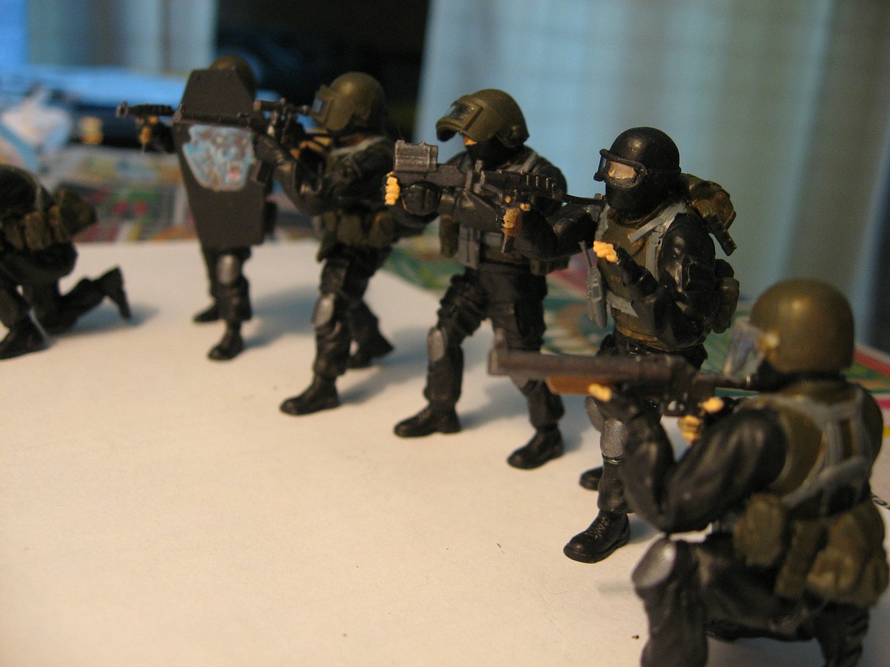 group alpha toy soldiers plastic free photo