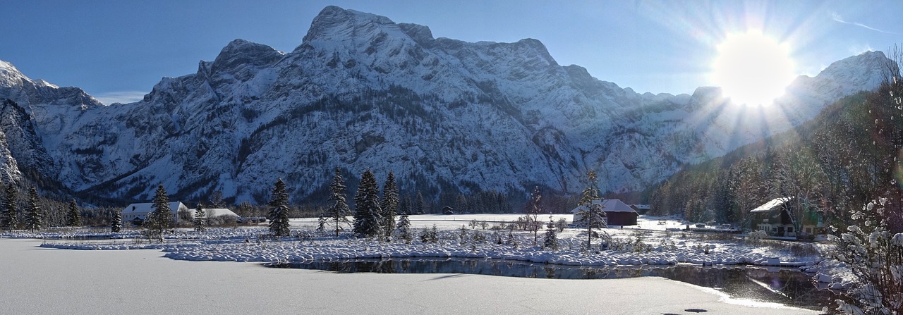 grünau upper austria winter free photo