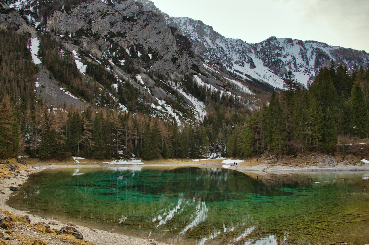 grünersee  styria  walk free photo