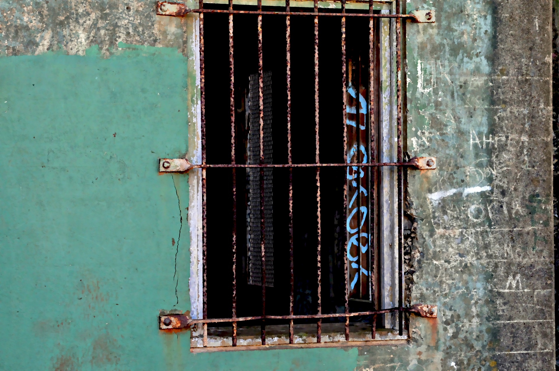 grunge prison bars free photo