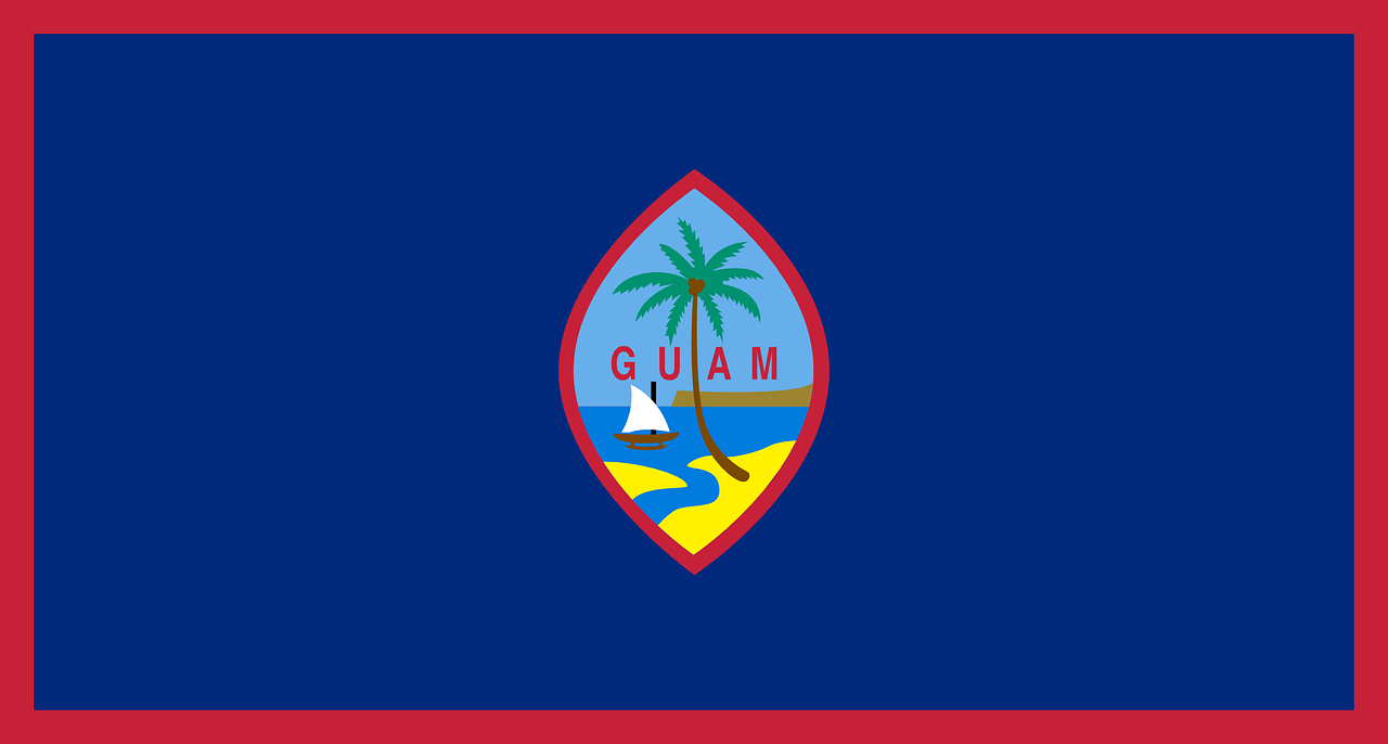 guam flag national flag free photo