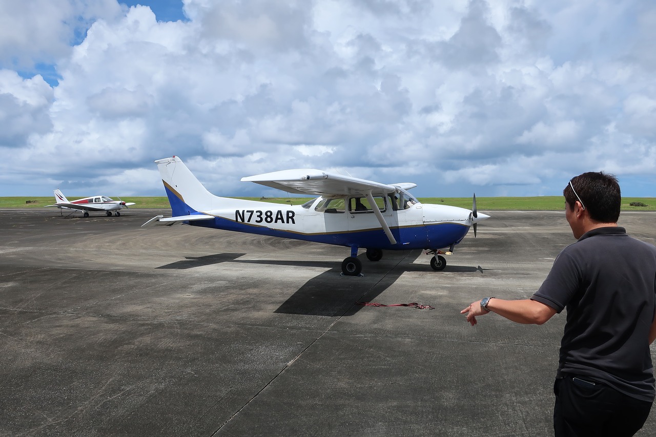 guam  sky  airplane free photo