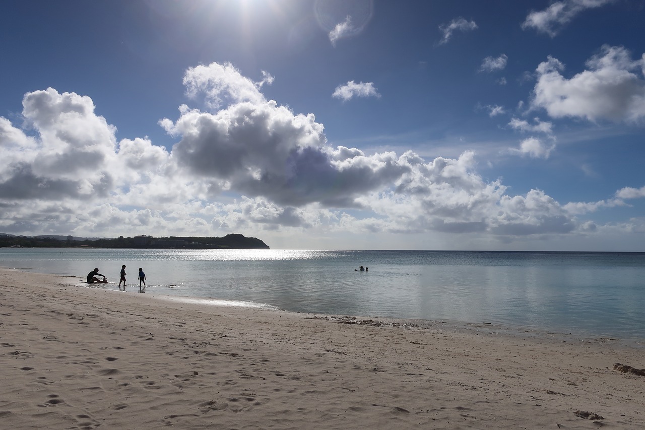 guam  sky  sea free photo