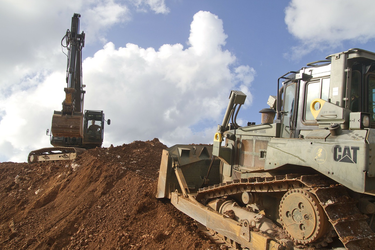 guam bulldozer equipment free photo