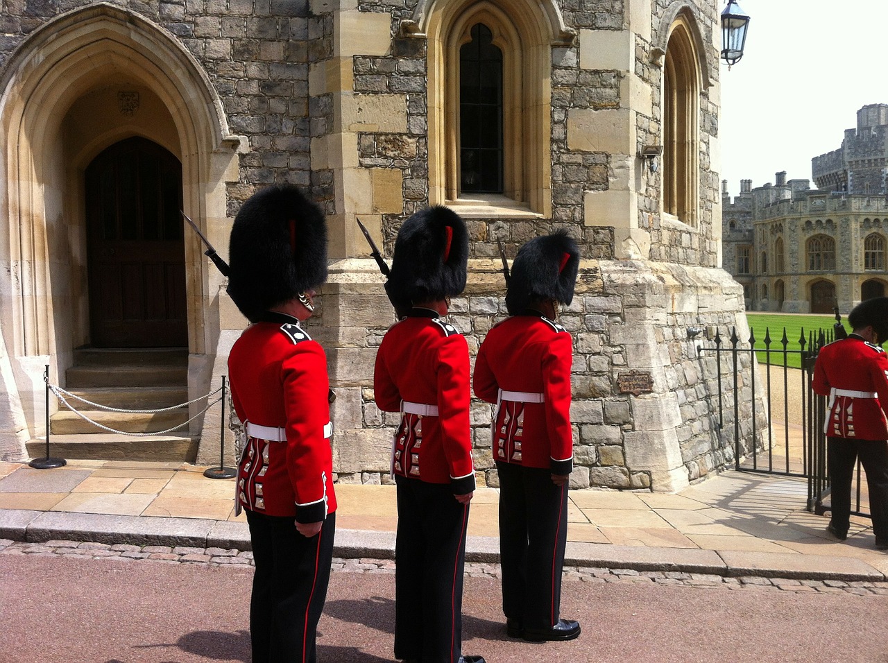 guard england castle free photo