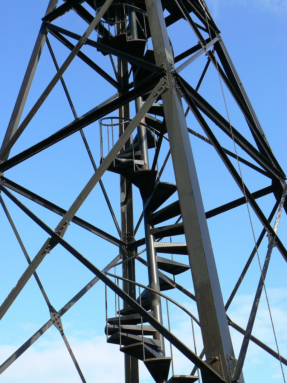 guard tower tower staircase free photo
