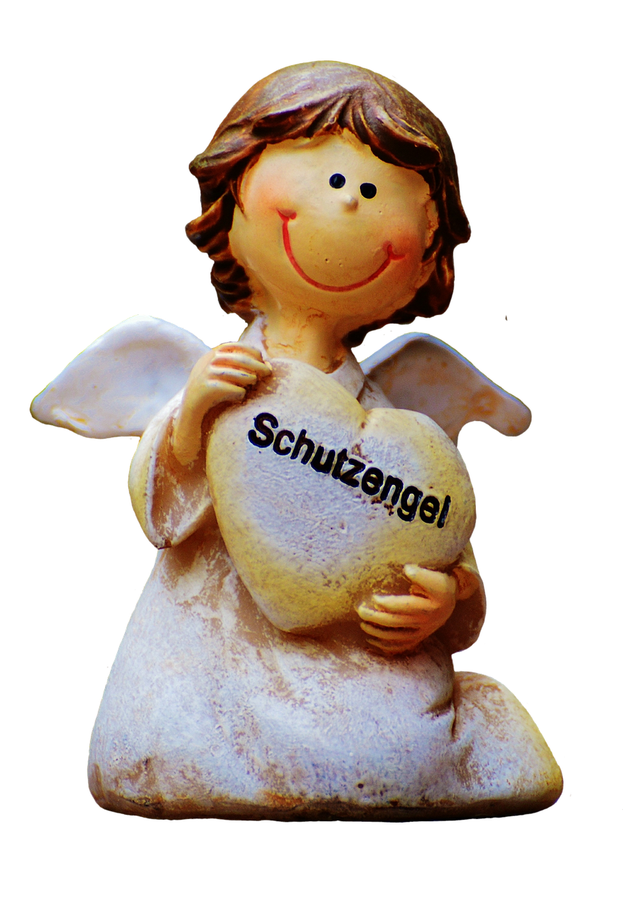 guardian angel figure cute free photo