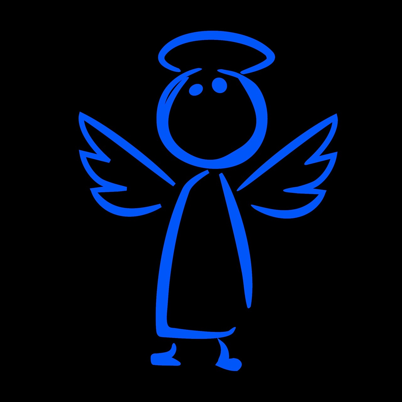 download-free-photo-of-guardian-angel-angel-figure-background-free