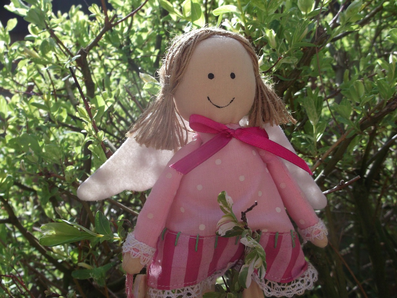 guardian angel doll faith sweet free photo