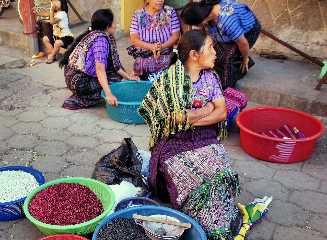 guatemala chichicastenango market free photo