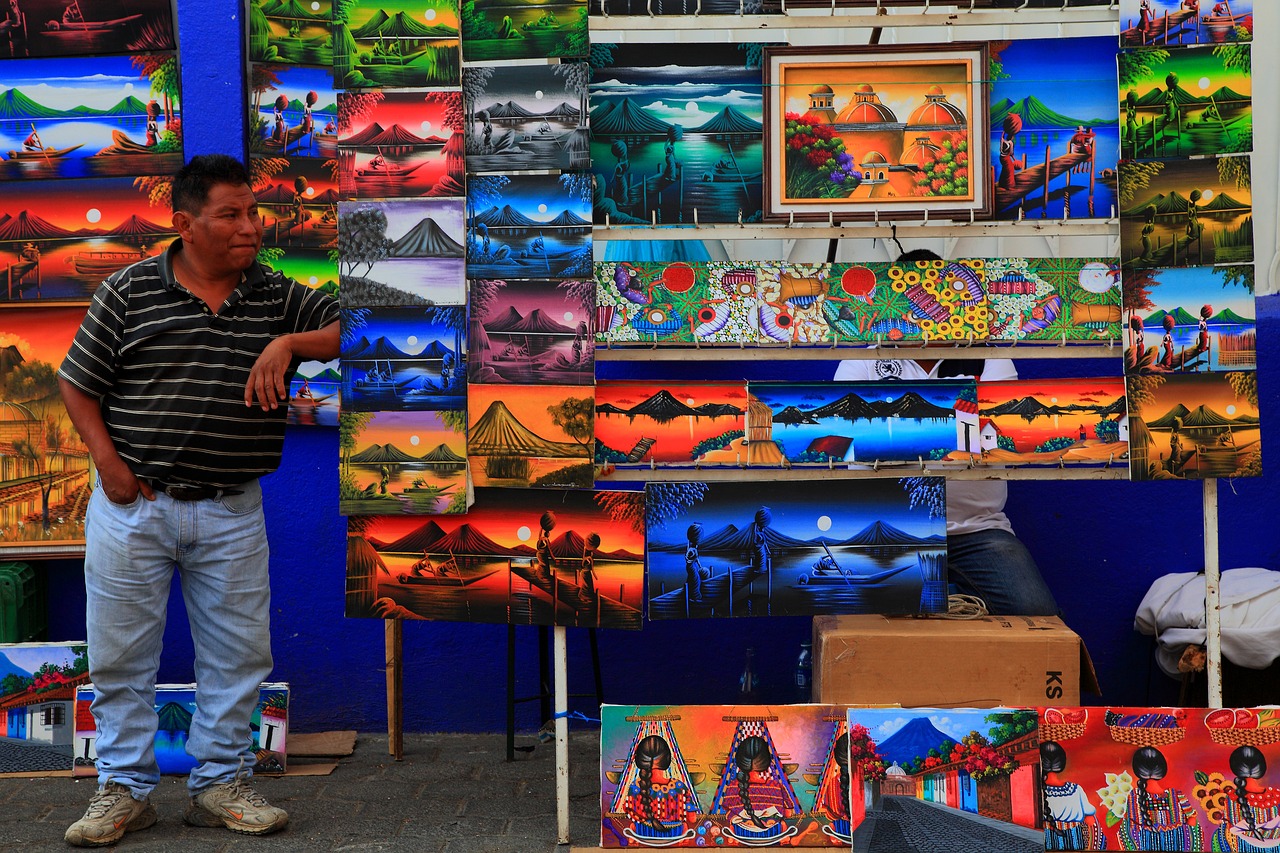 guatemala latin america market free photo