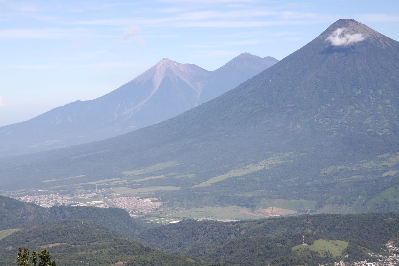 guatemala volcano central america free photo