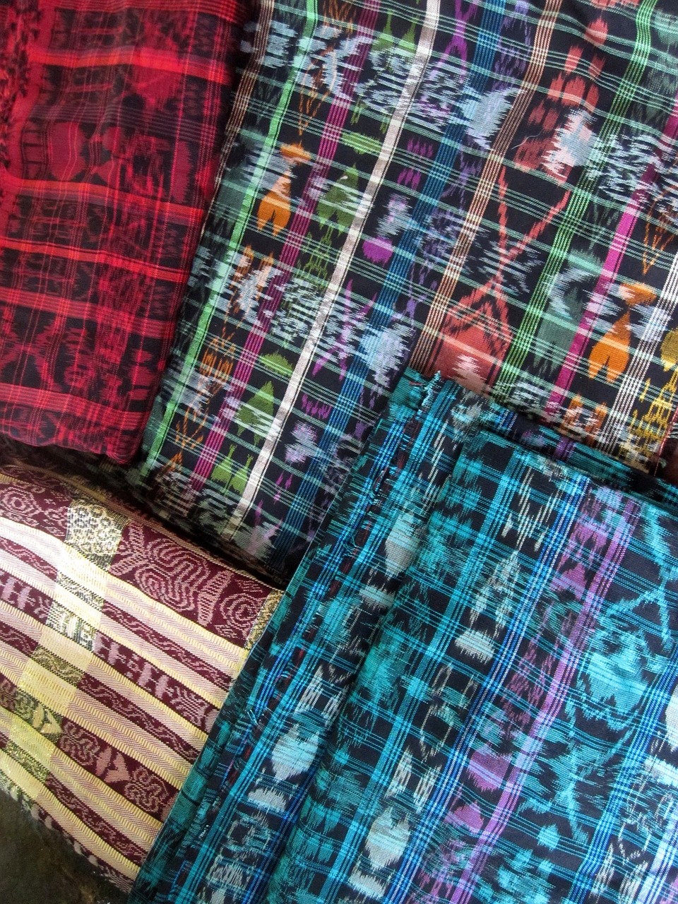 guatemala fabric ikat free photo