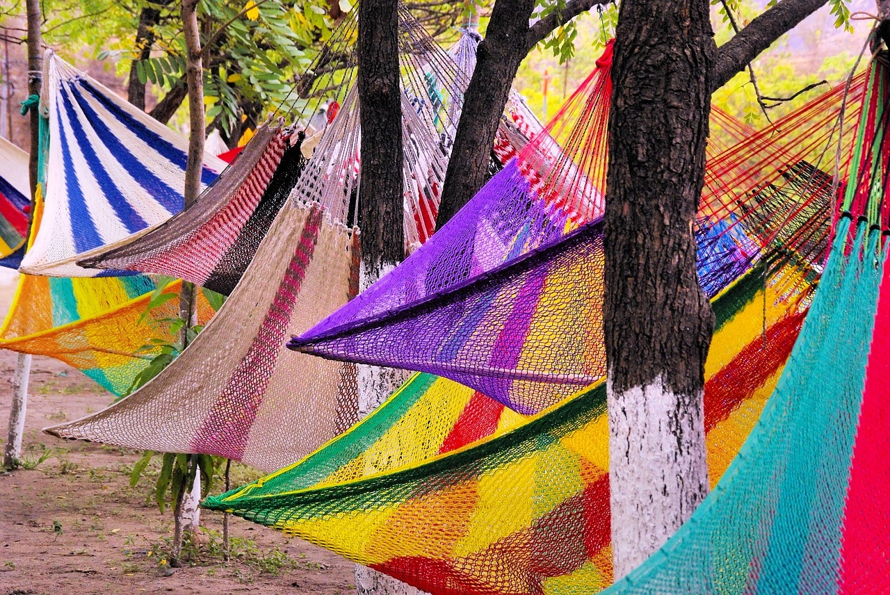 guatemala hammocks market free photo