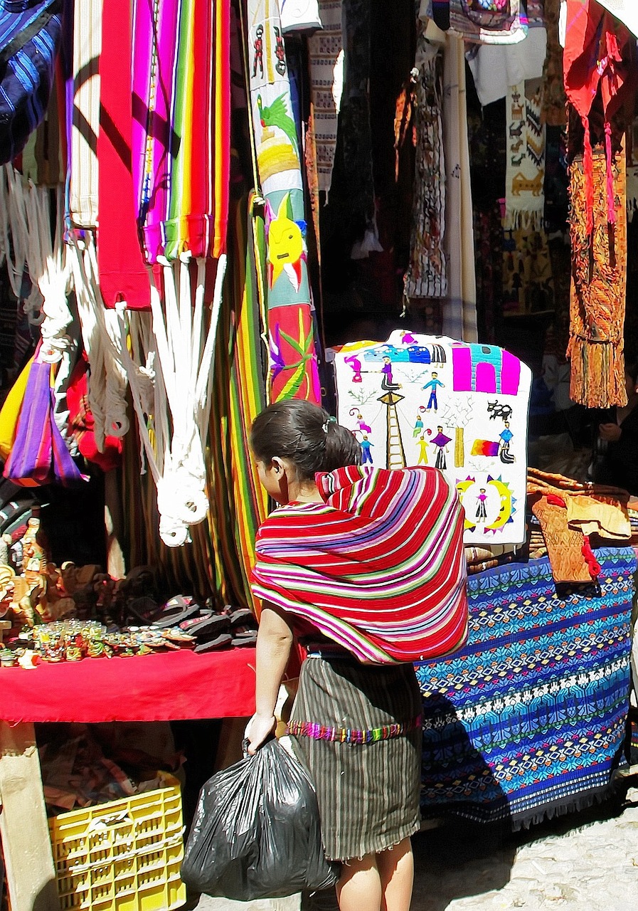 guatemela chichicastenango market free photo