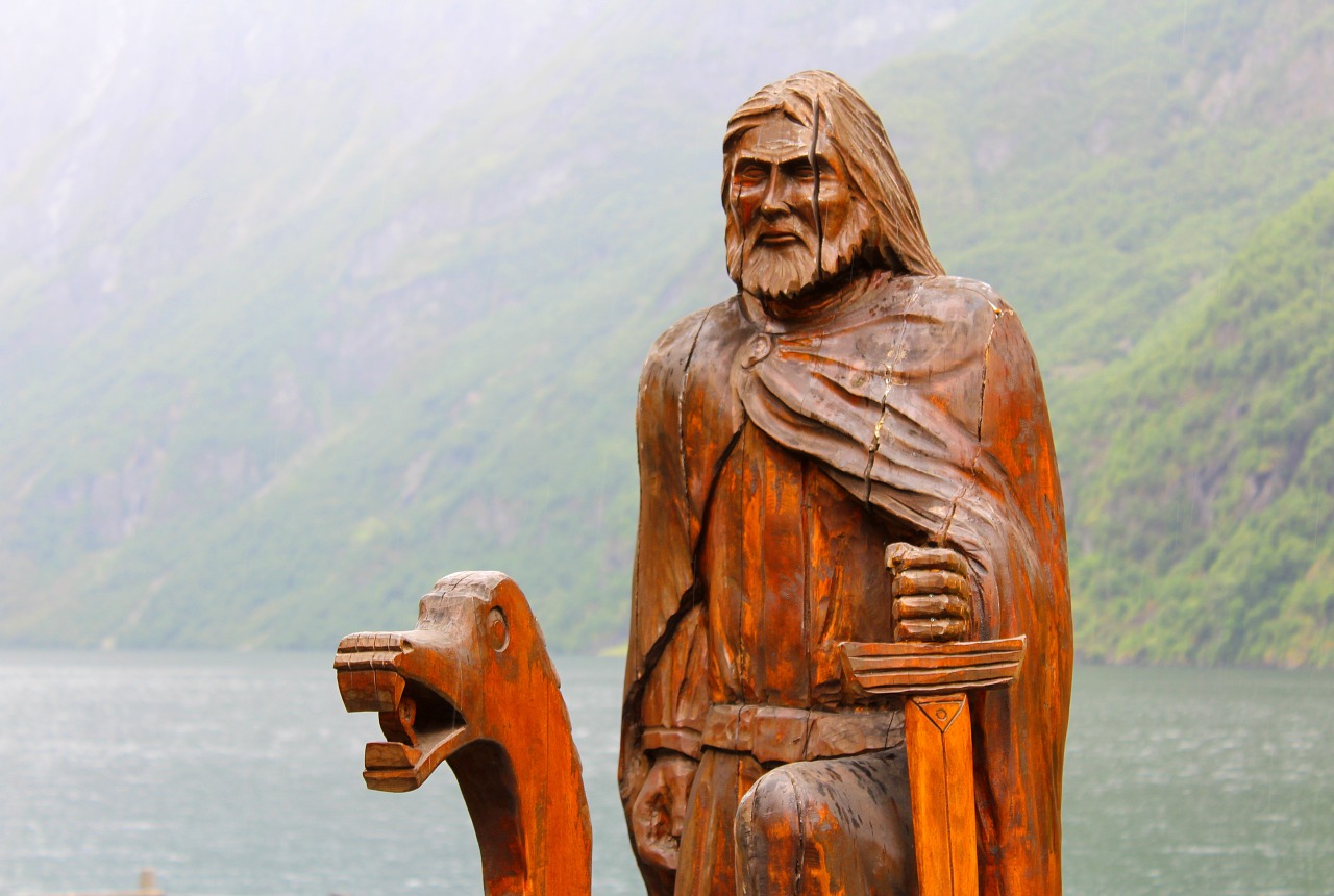 gudvangen nærøyfjord viking free photo