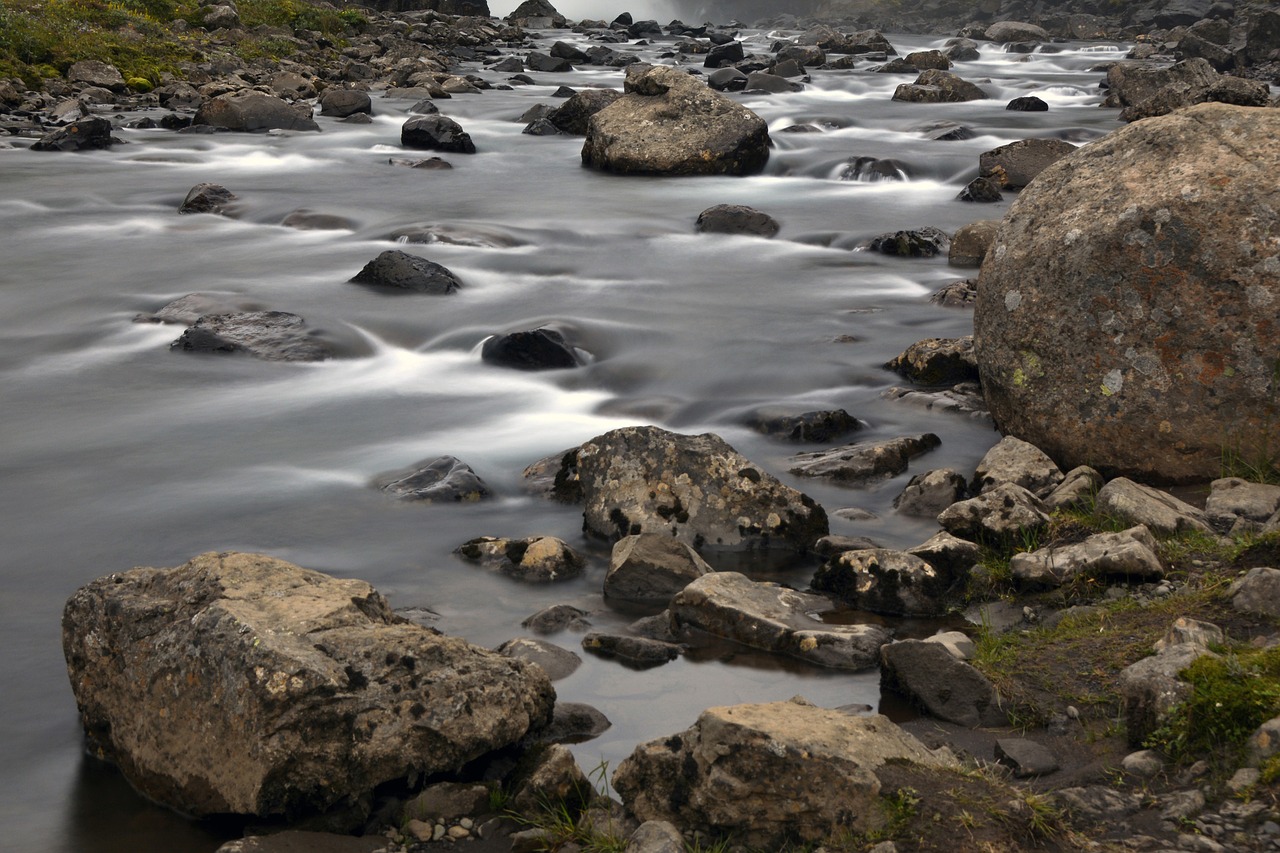 gufufoss waterfall seyðisfjörður free photo