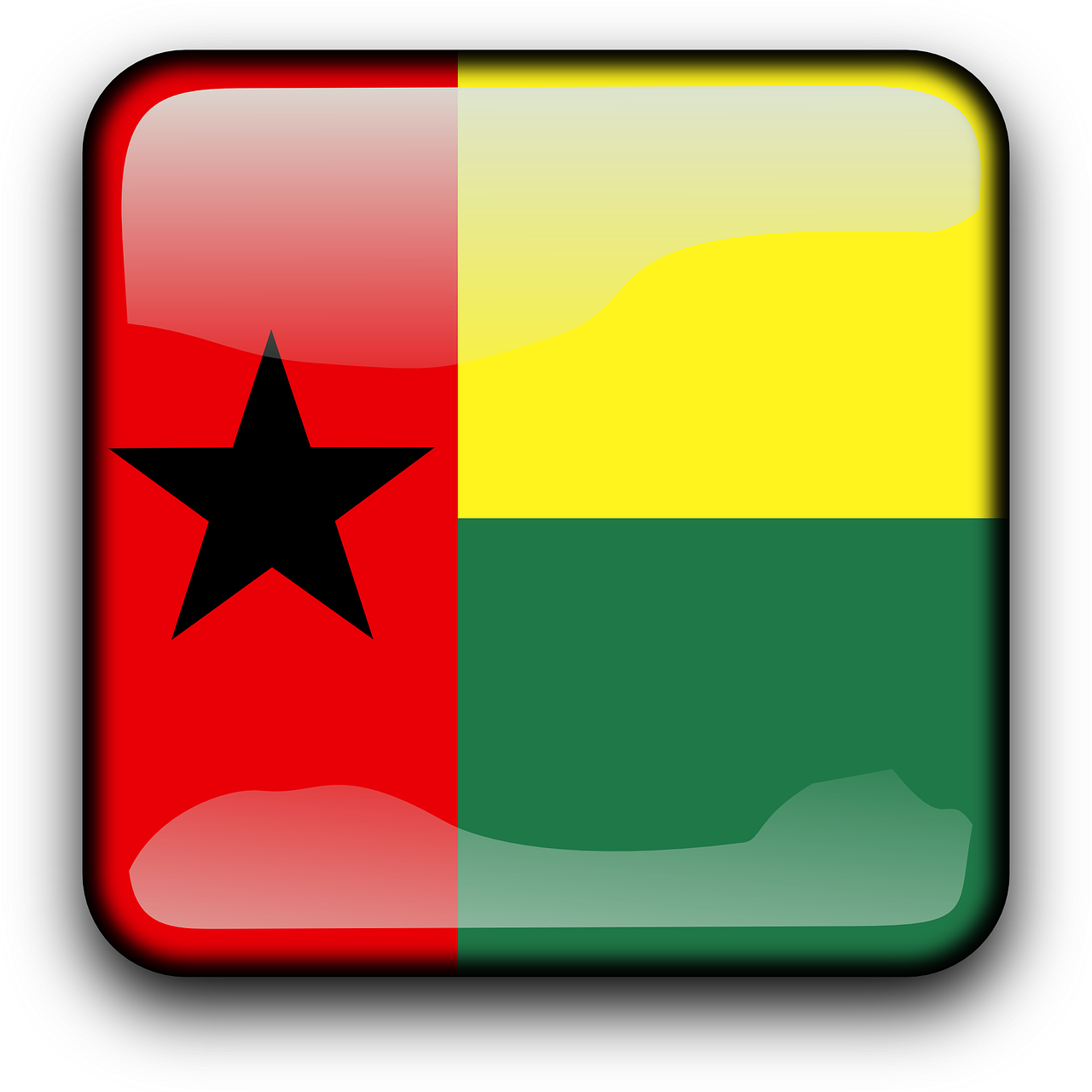 guinea-bissau flag country free photo