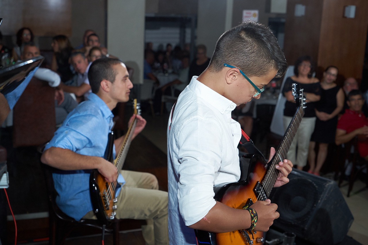 guitar show bar mitzvah free photo