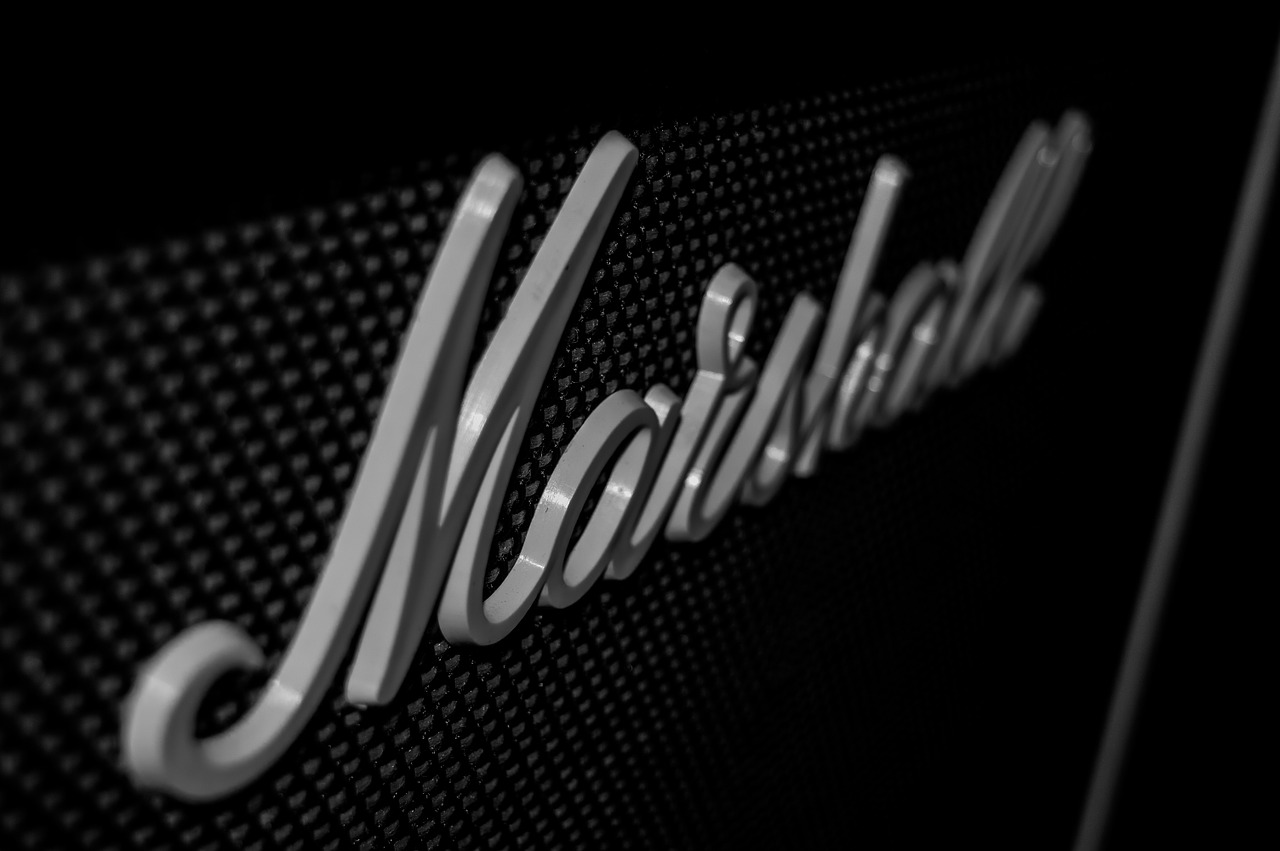 guitar marshall amp free photo