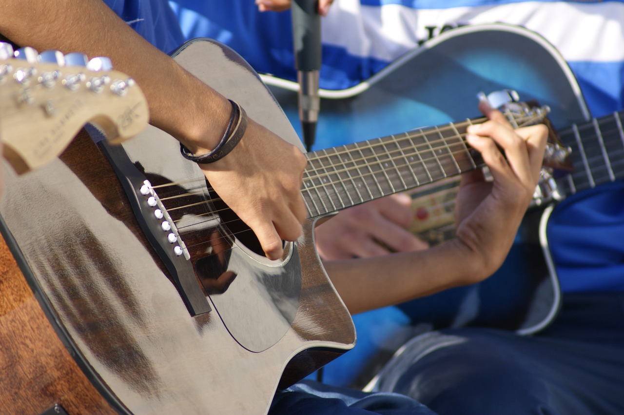 guitar music instrument free photo