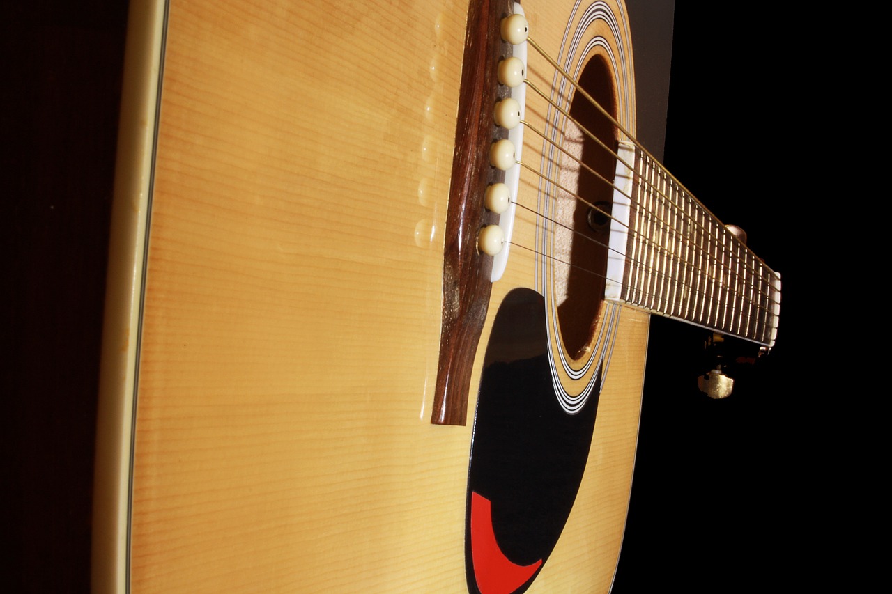 guitar acoustic guitar stringed instrument free photo