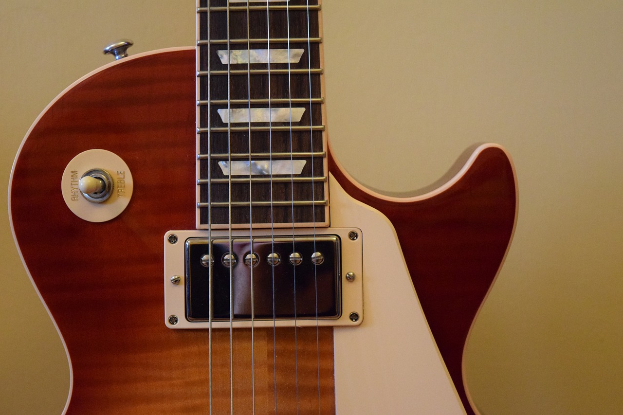 guitar gibson instrument free photo