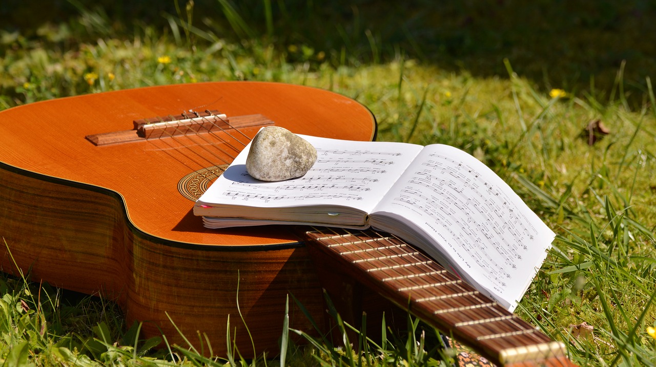 guitar leisure song book free photo