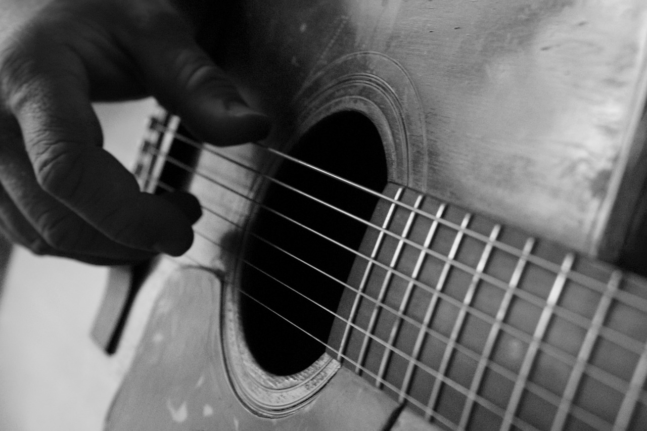 guitar finger-picked acoustic free photo