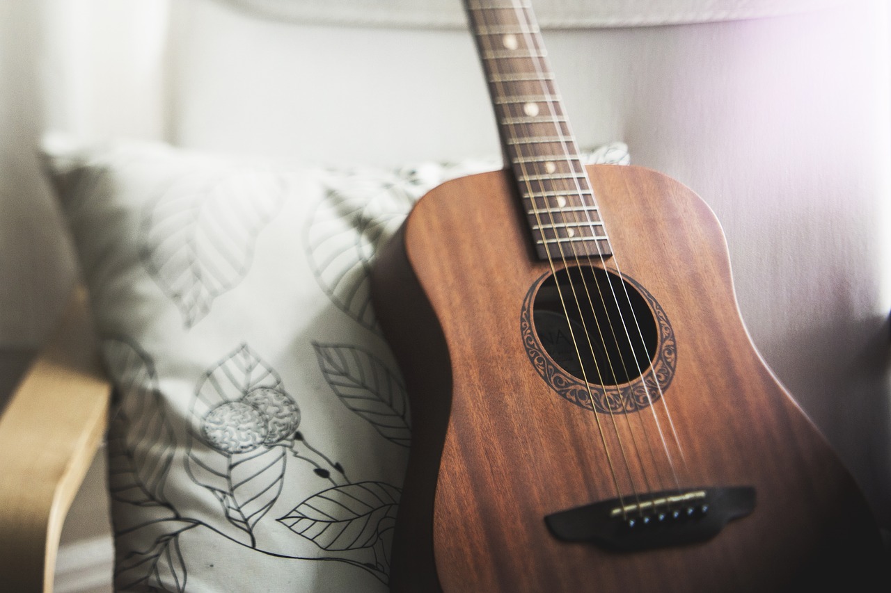 guitar music musical instrument free photo