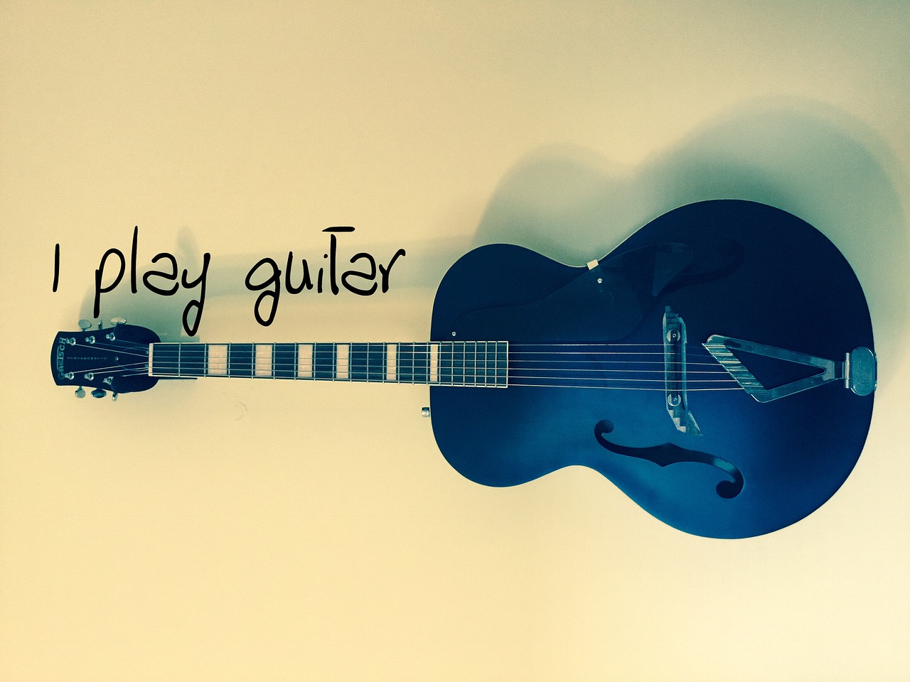 guitar music inspire free photo