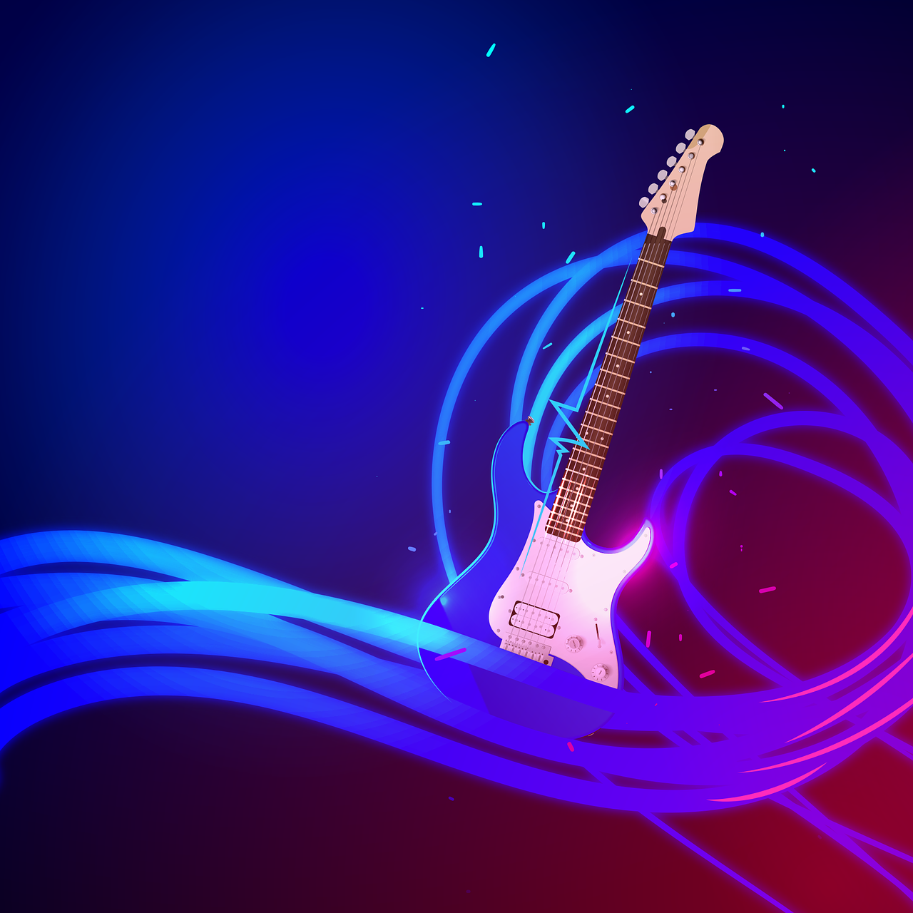 guitar  rock  music free photo