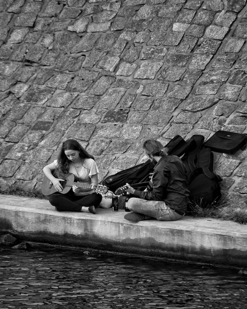 guitar  water  music free photo