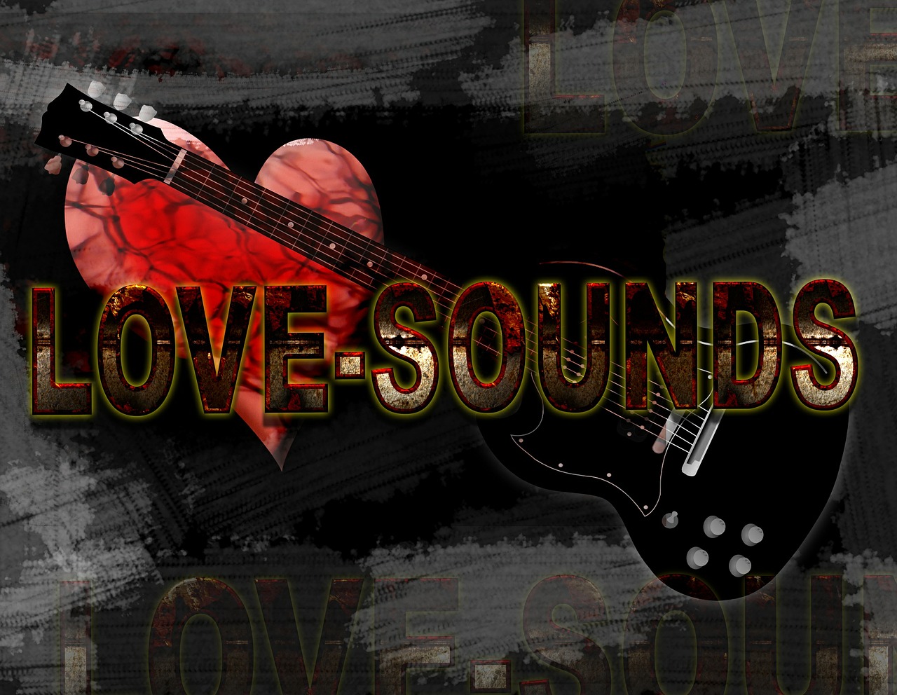 guitar love sound free photo