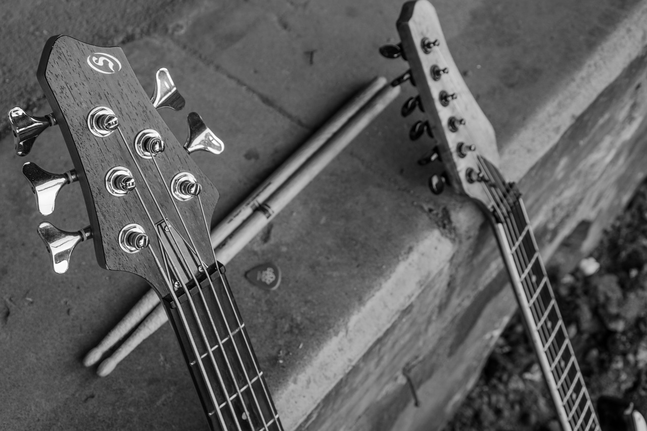 guitar stringed instrument music free photo