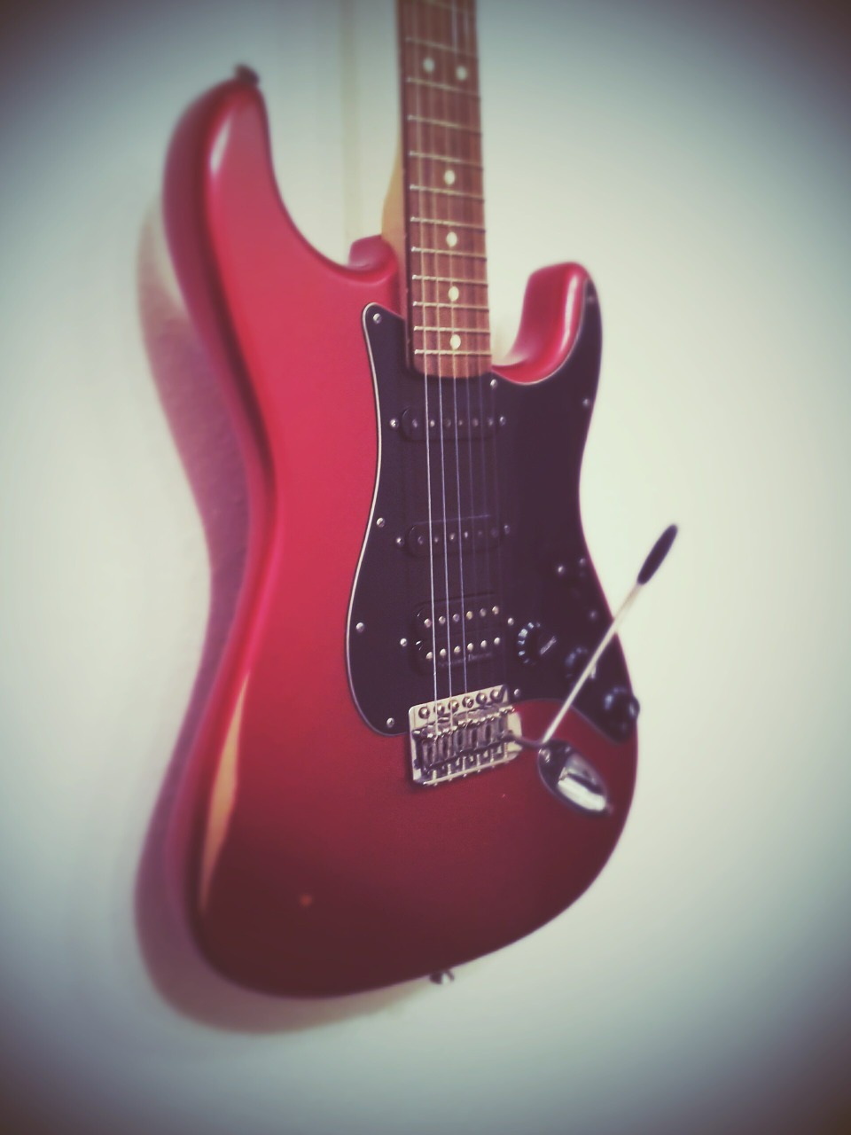 guitar stratocaster red free photo