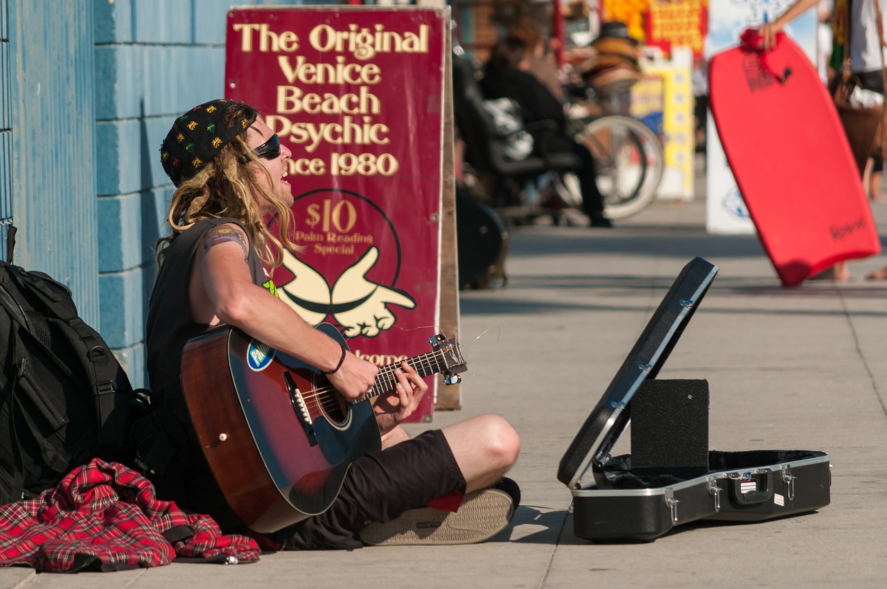 guitar artist musician free photo