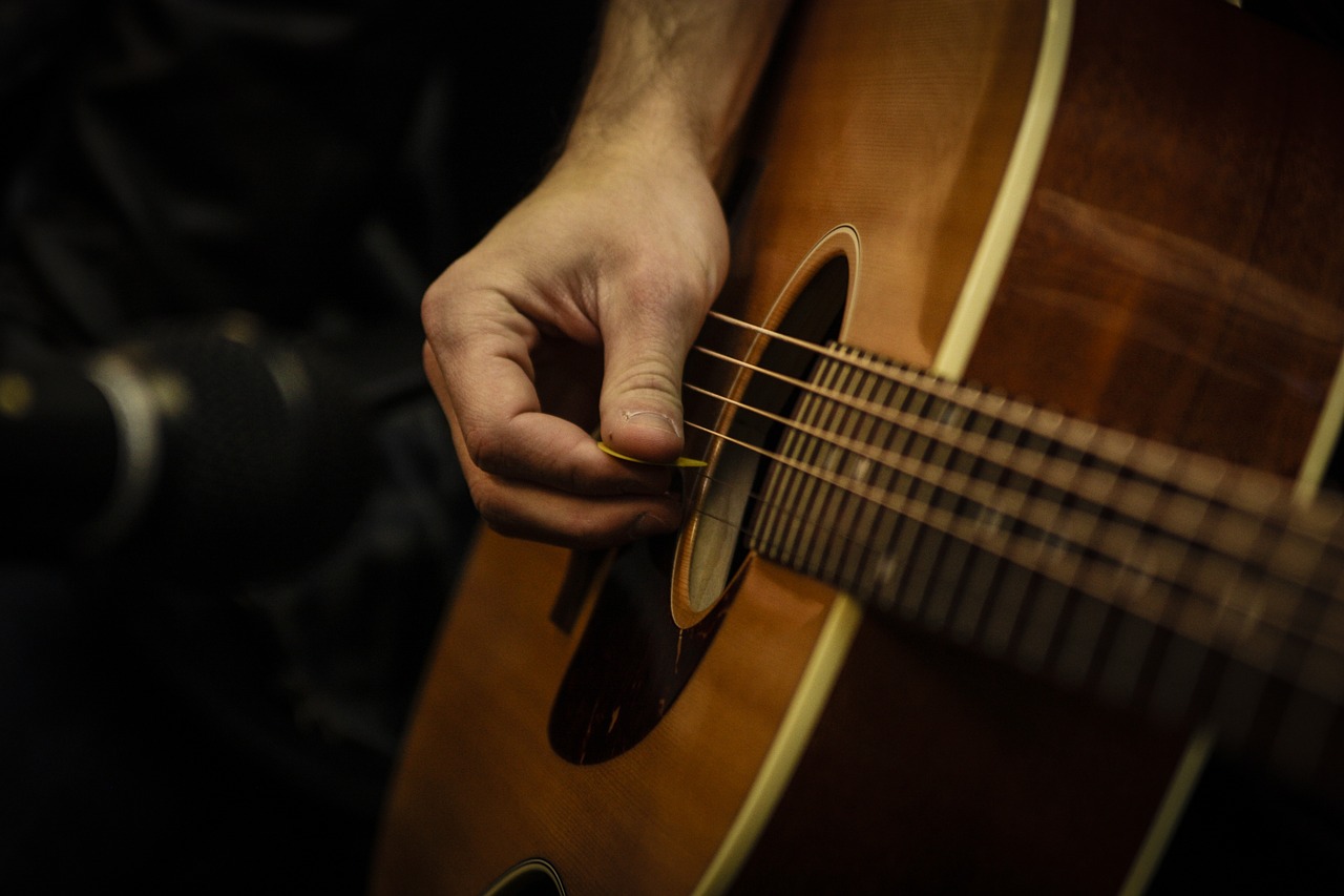 guitar guitar player musician free photo