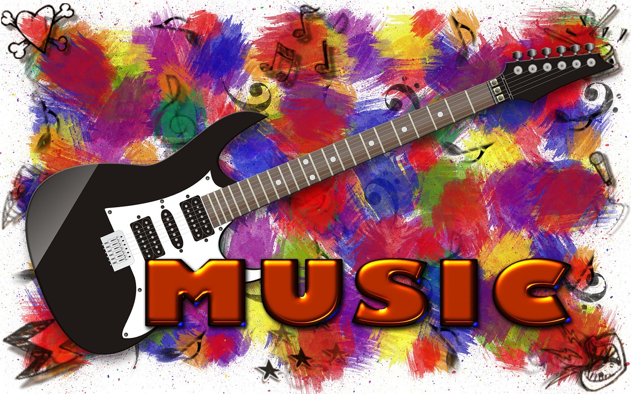 guitar electric guitar music free photo