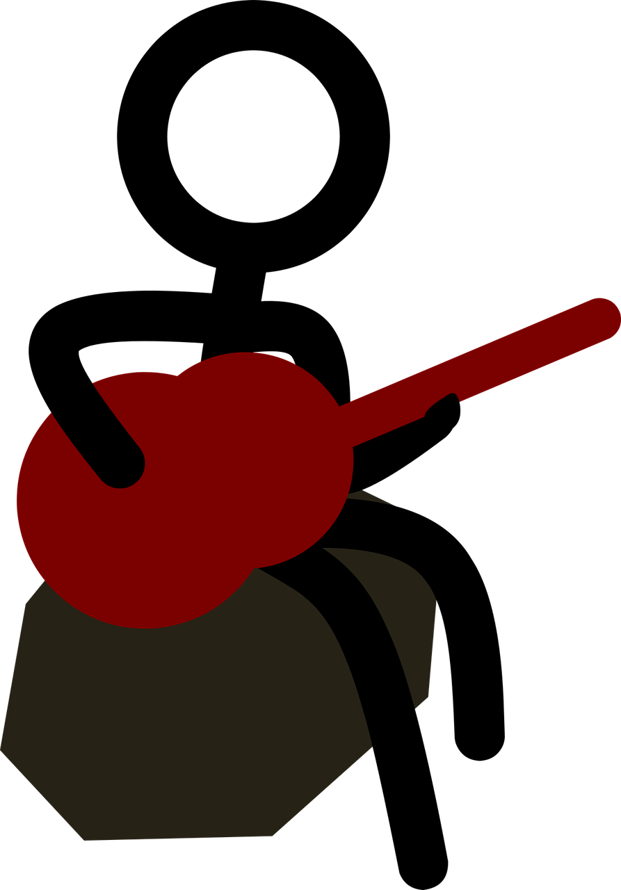 guitarist guitar stick man free photo