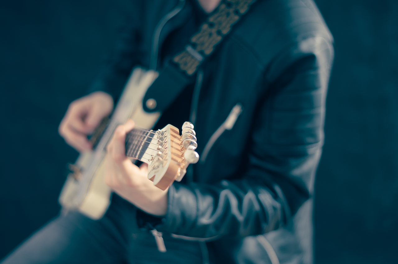 guitarist guitar play free photo