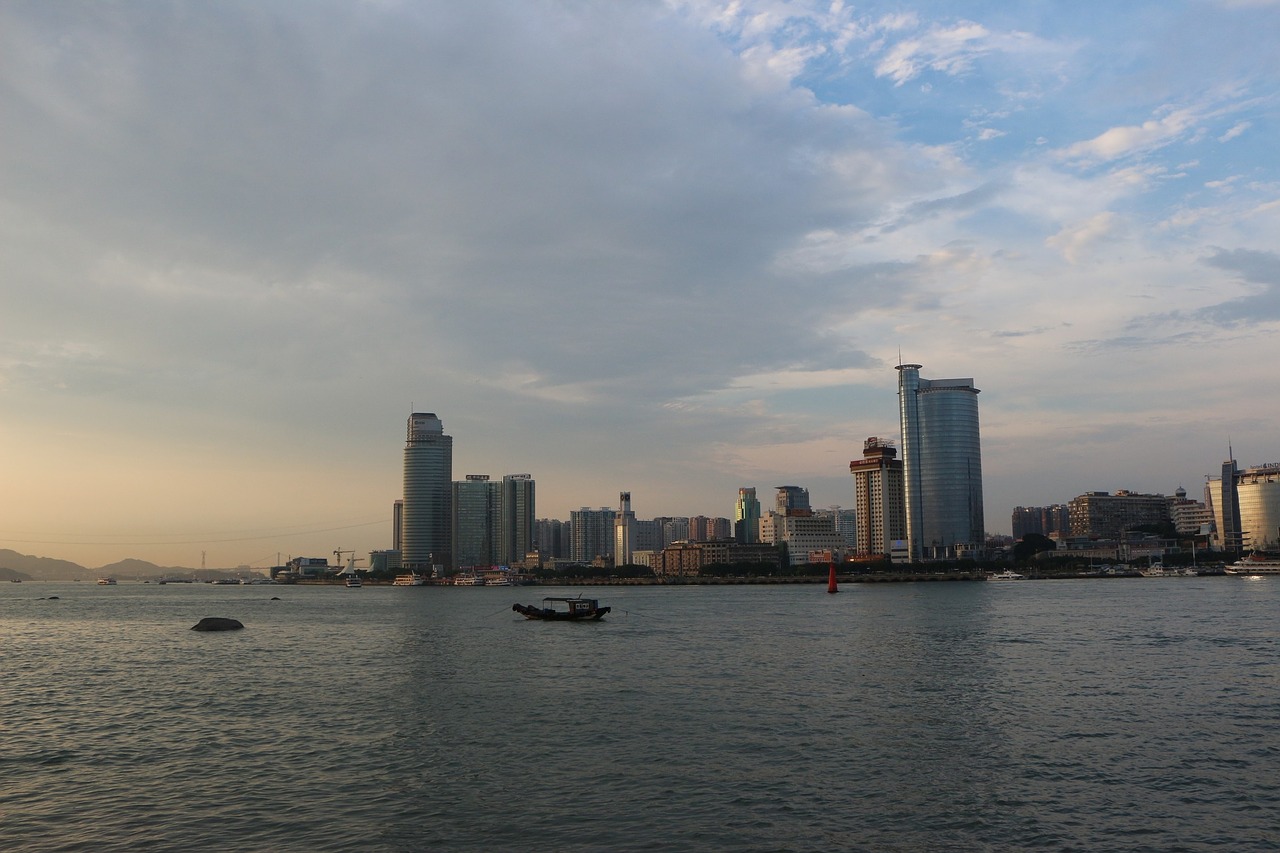 gulangyu island xiamen rain free photo